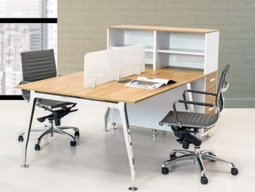 Estaciones de trabajo para 2 personas - Ké Mueble: Escritorios, mesas y  sillas.